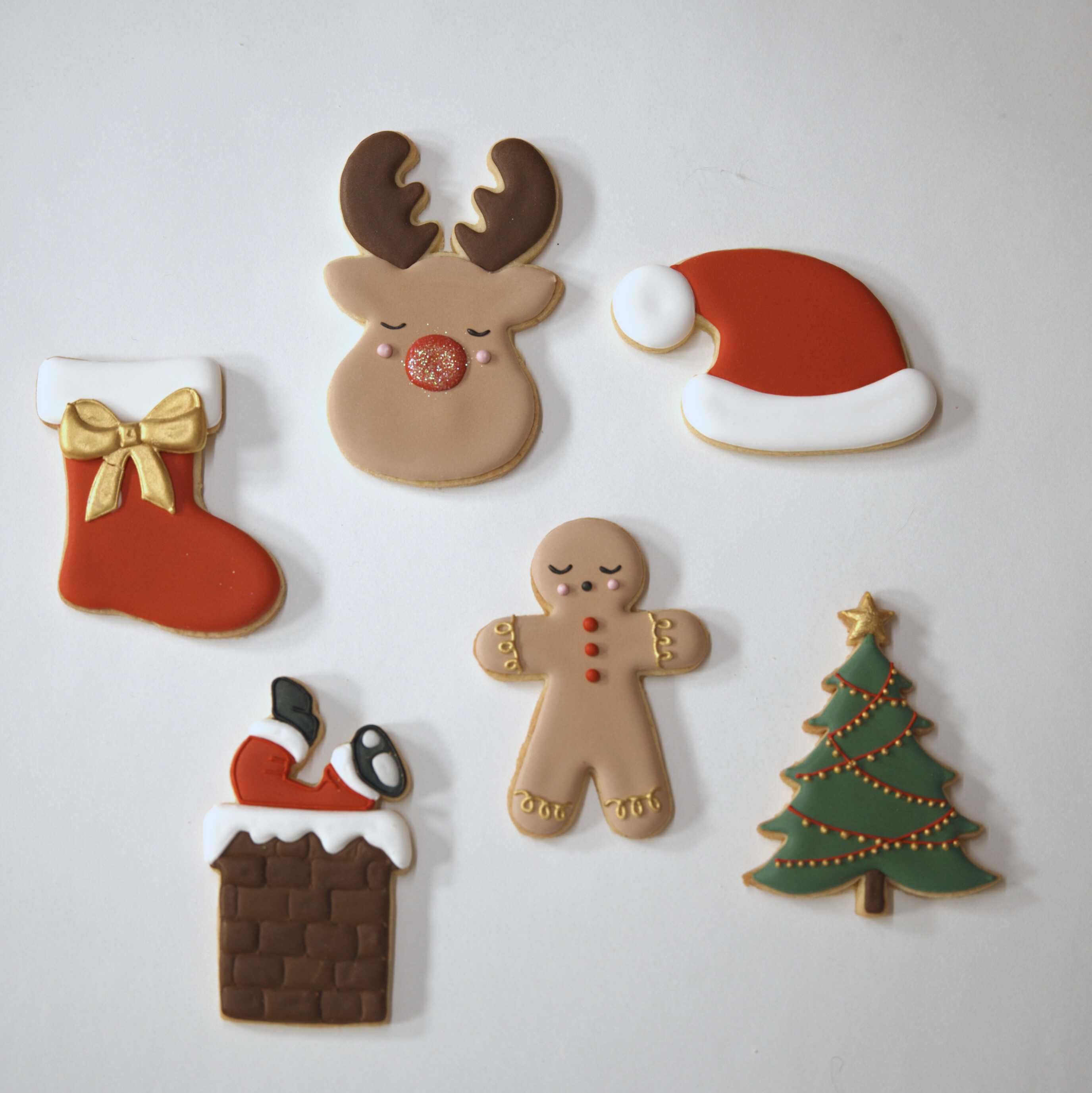 Custom Made Christmas Cookie Cutters - Decorated Cookies Showcase
